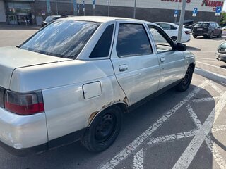 2002 Lada (ВАЗ) 2110, серебристый, 80000 рублей, вид 4