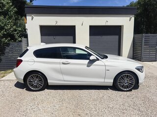 2012 BMW 1 серии 118i II (F20/F21), белый, 1150000 рублей, вид 1