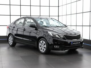 2017 Kia Rio III Рестайлинг, чёрный, 1250000 рублей, вид 3