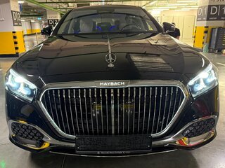2026 Mercedes-Benz Maybach S-Класс 580 II (Z223) Рестайлинг, чёрный, 37930000 рублей, вид 2