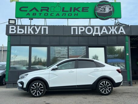 2023 Lada (ВАЗ) Vesta Cross I Рестайлинг (NG), белый, 1199000 рублей, вид 3