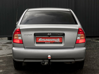 2006 Hyundai Accent ТагАЗ II, серебристый, 340000 рублей, вид 5