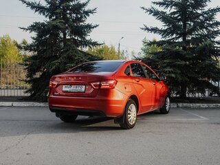 2015 Lada (ВАЗ) Vesta I, красный, 685000 рублей, вид 4