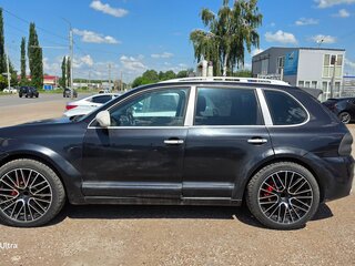 2004 Porsche Cayenne Turbo I (955), чёрный, 650000 рублей, вид 4