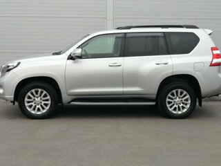 2016 Toyota Land Cruiser Prado 150 Series Рестайлинг 1, серебристый, 3320000 рублей, вид 4