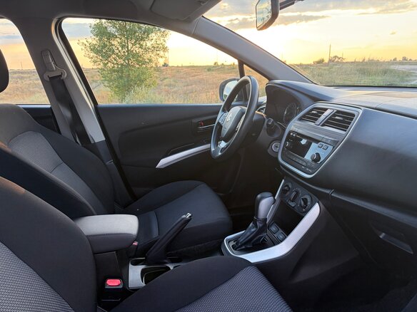 2014 Suzuki SX4 II (S-Cross), зелёный - вид 11