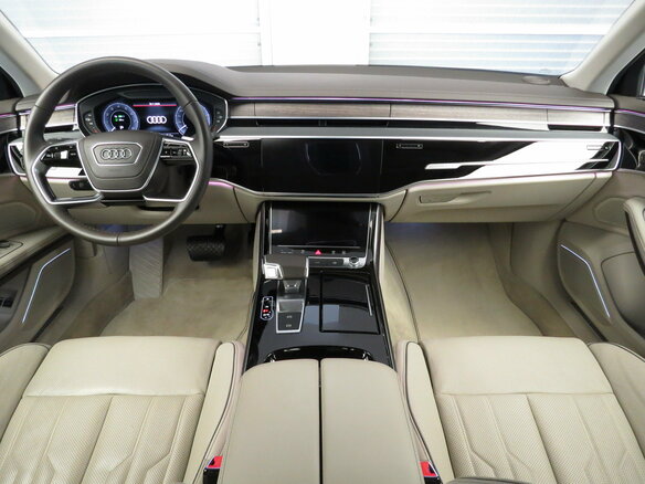 2022 Audi A8 60 TFSI e IV (D5) Рестайлинг, серый, 10990000 рублей - вид 5
