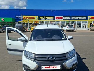 2021 Lada (ВАЗ) Largus I Рестайлинг, белый, 950000 рублей, вид 2