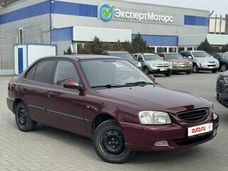 2007 Hyundai Accent ТагАЗ II, красный, 369000 рублей, вид 4