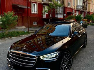 2020 Mercedes-Benz S-Класс 350 d Long 4MATIC VII (W223), чёрный, 8500000 рублей, вид 1