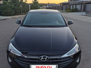 2019 Hyundai Elantra VI (AD) Рестайлинг, чёрный, 1200000 рублей, вид 1