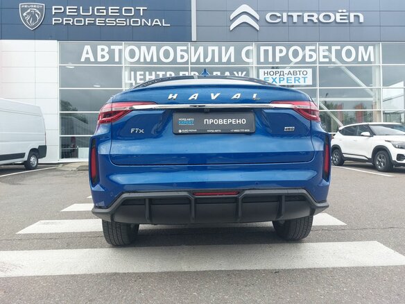 2022 Haval F7x I Рестайлинг, синий, 2180000 рублей - вид 5