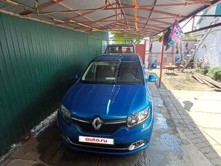 2014 Renault Logan II, синий, 750000 рублей, вид 1