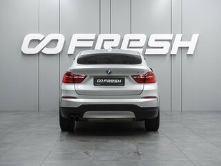 2014 BMW X4 28i I (F26), серебристый, 1954000 рублей, вид 4