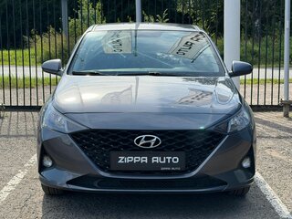 2021 Hyundai Solaris II Рестайлинг, серый, 1439000 рублей, вид 2
