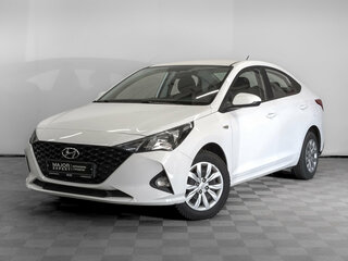 2022 Hyundai Solaris II Рестайлинг, белый, 1580000 рублей, вид 1