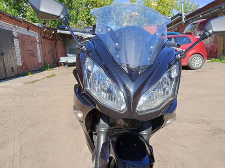 2012 Kawasaki ER-6F (Ninja 650R), чёрный, 510000 рублей, вид 3