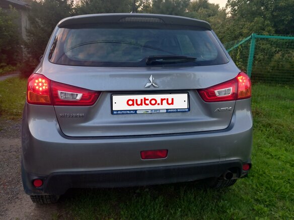 2013 Mitsubishi ASX I Рестайлинг, серый, 1050000 рублей - вид 3