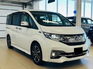 2017 Honda Stepwgn Spada V, белый, 1430000 рублей, вид 1