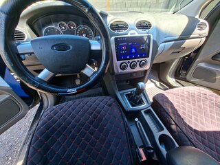 2007 Ford Focus II Рестайлинг, синий, 460000 рублей, вид 3