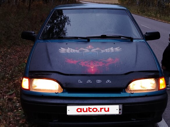 2005 Lada (ВАЗ) 2114, синий, 190000 рублей