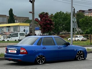 2017 Lada (ВАЗ) Priora I Рестайлинг, синий, 1350000 рублей, вид 3