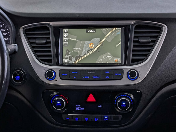 2017 Hyundai Solaris II, чёрный - вид 16
