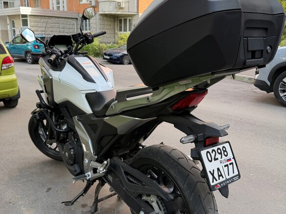 2021 Honda NC 750X, белый, 1200000 рублей - вид 4
