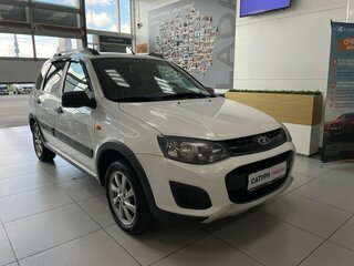 2017 Lada (ВАЗ) Kalina Cross II, белый, 480000 рублей, вид 4