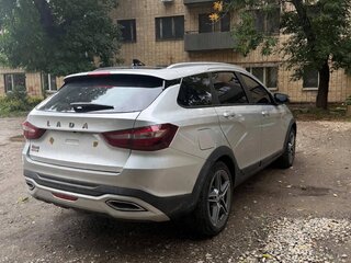 2024 Lada (ВАЗ) Vesta SW Cross I Рестайлинг (NG), серебристый, 2250000 рублей, вид 3