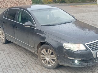 2007 Volkswagen Passat B6, чёрный, 480000 рублей, вид 3