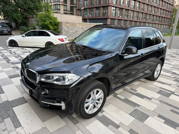 2015 BMW X5 25d III (F15), чёрный, 2850000 рублей