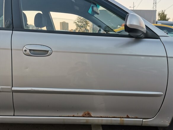 2007 Kia Spectra I Рестайлинг 2, серый - вид 30
