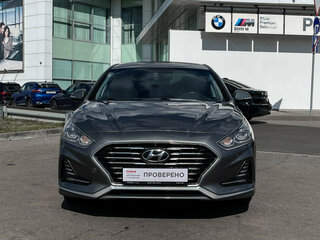 2018 Hyundai Sonata VII (LF) Рестайлинг, серый, 1450000 рублей, вид 2