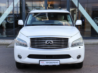 2010 Infiniti QX56 II, белый, 1617165 рублей, вид 2