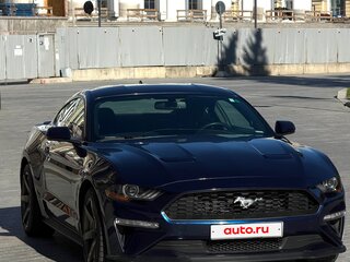 2020 Ford Mustang VI Рестайлинг, синий, 3200000 рублей, вид 1