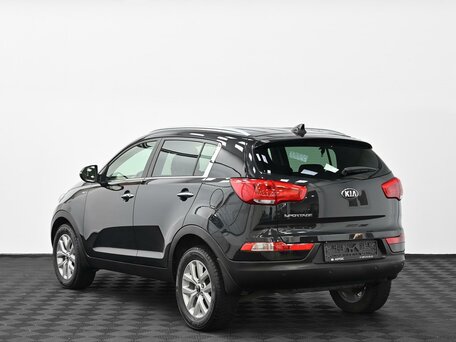 2014 Kia Sportage III Рестайлинг, чёрный, 1105000 рублей, вид 2