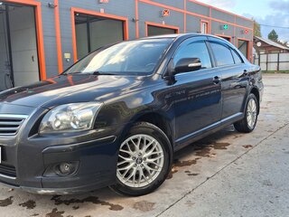 2008 Toyota Avensis II Рестайлинг, чёрный, 885000 рублей, вид 1