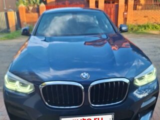 2019 BMW X4 20d II (G02), синий, 4740000 рублей, вид 3
