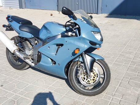 1999 Kawasaki ZX-6R Ninja, серый, 290000 рублей, вид 1