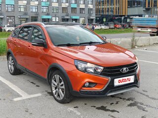 2021 Lada (ВАЗ) Vesta SW Cross I, оранжевый, 1340000 рублей, вид 3