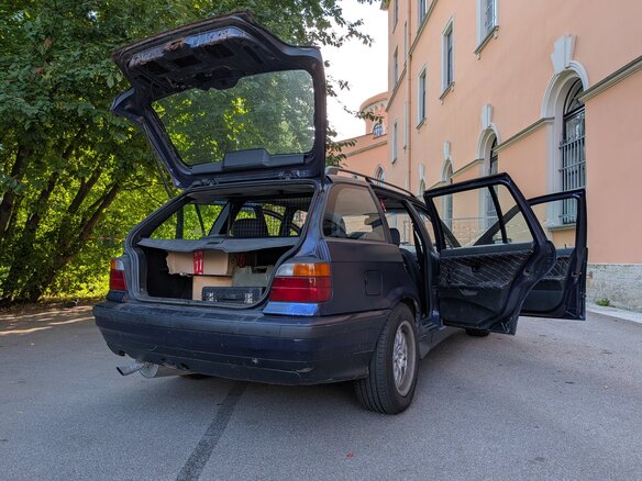 1998 BMW 3 серии 316i III (E36), синий - вид 10