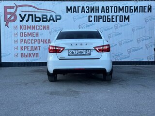 2017 Lada (ВАЗ) Vesta I, белый, 838000 рублей, вид 5