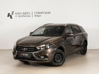 2019 Lada (ВАЗ) Vesta SW I, коричневый, 956100 рублей, вид 1