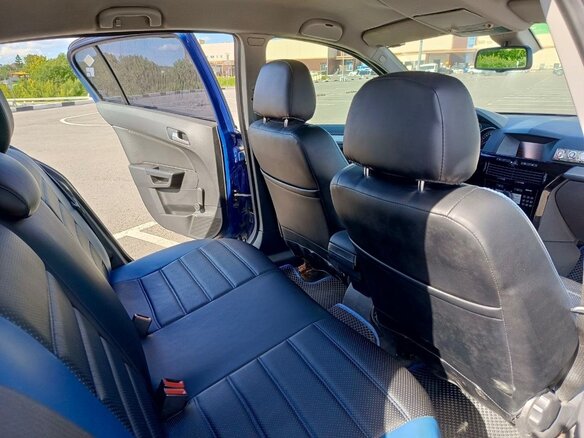 2008 Opel Astra H Рестайлинг, синий, 405000 рублей - вид 19