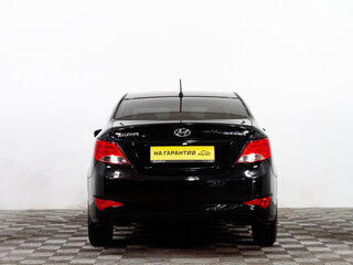 2014 Hyundai Solaris I Рестайлинг, чёрный, 799000 рублей, вид 5