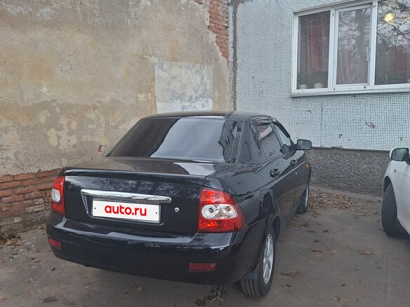 2010 Lada (ВАЗ) Priora I, чёрный, 430000 рублей