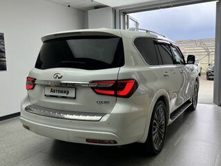2018 Infiniti QX80 I Рестайлинг 2, белый, 3999000 рублей, вид 4