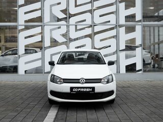 2013 Volkswagen Polo V, белый, 899000 рублей, вид 3