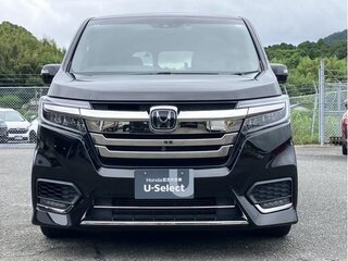 2021 Honda Stepwgn Spada V Рестайлинг, чёрный, 1780000 рублей, вид 2